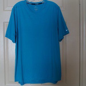 Dri-Fit Nike Running T-Shirt XL -AquaBlue